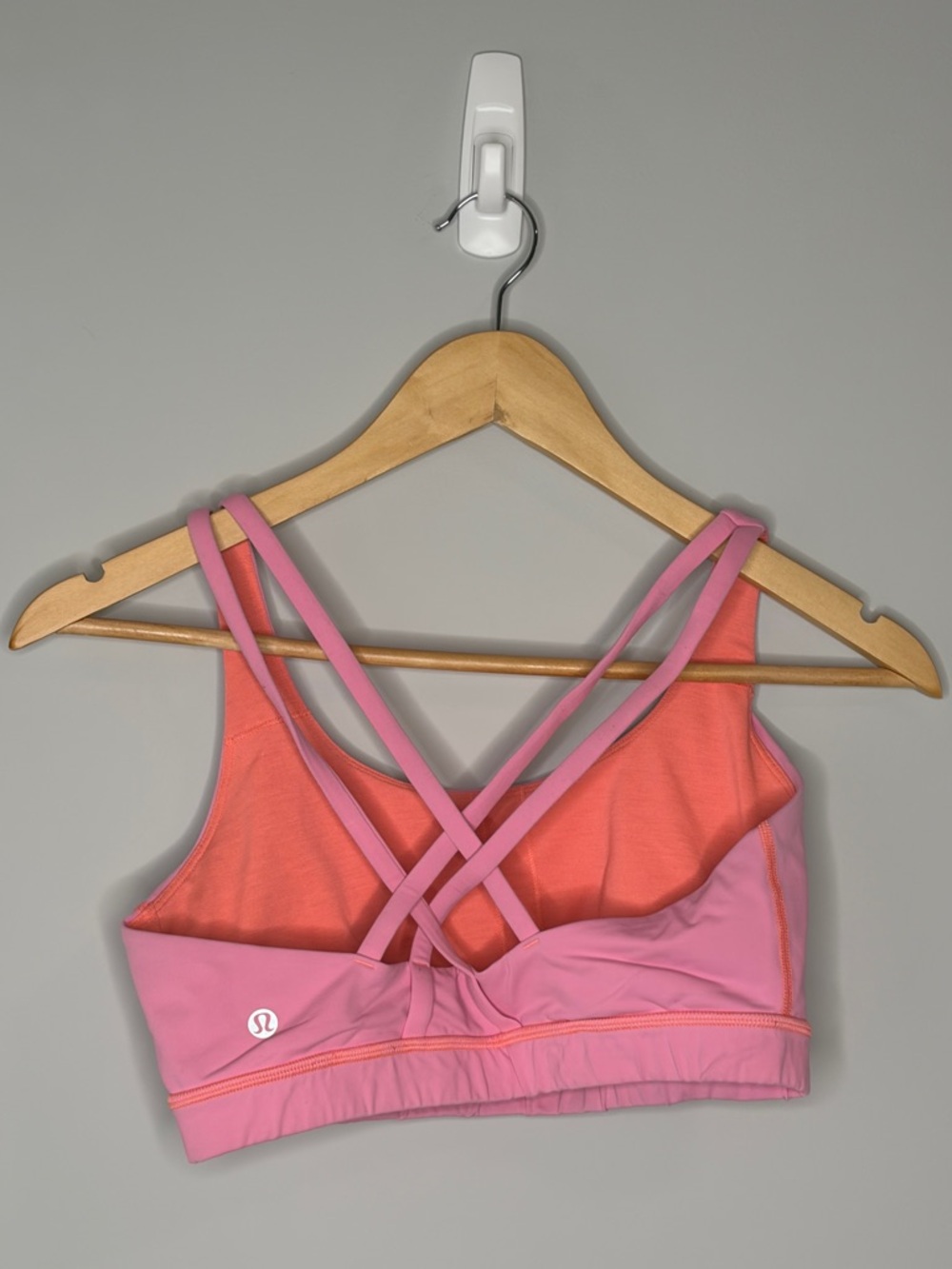2 for $25 lululemon athletica Pink Strappy Sports Bra - Picture 3 of 4